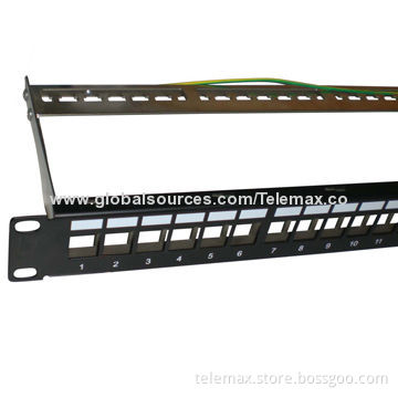 Cat 6 FTP Keystone Patch Panel